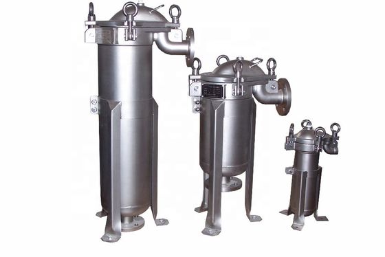 Precision Cartridge Water Filter Housing for Food Beverage Stainless Steel 304/316L