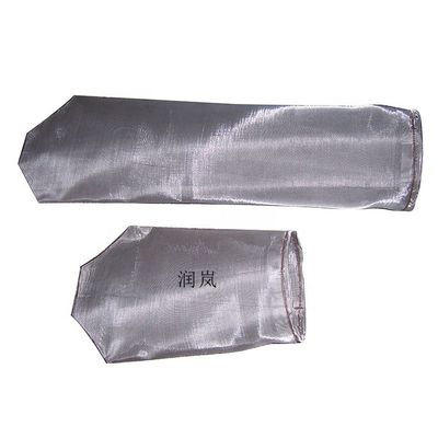 Stainless Steel Filter Bag for Food Industry Thread Size 7-1/16" Dia x 32" L and Single Bag