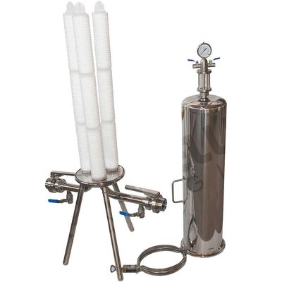Stainless Steel 304/316 Micro-filter Housing for Heavy-Duty Liquid Filtration Needs