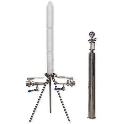 Stainless Steel 304/316 Micro-filter Housing for Heavy-Duty Liquid Filtration Needs