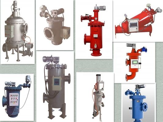 80-2700W Industrial Self Cleaning Filter for Pre-treatment System in Manufacturing Plant
