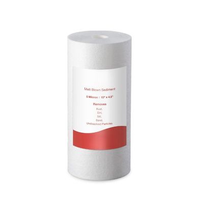 10" PP Melt Blown Filter Cartridge for 500L/Hour Productivity Requirement