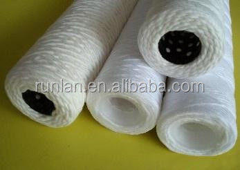 10 Micron PP String Wound Filter Cartridge for Power Plant Condensation Water Treatment