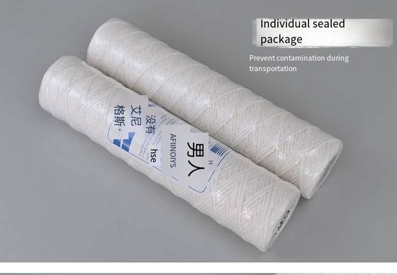 10*10*30cm Advert PP 5 Micron Filter Cartridge for Removing Rust and Suspended Solids