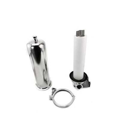 Water Purification 304 Stainless Steel Single Core Pre Coarse Filter for Liquid Media