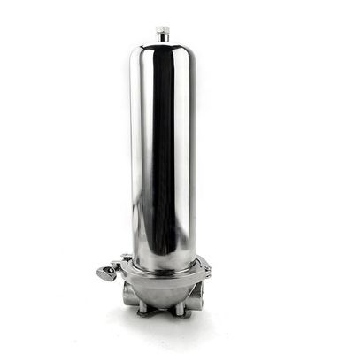 Water Purification 304 Stainless Steel Single Core Pre Coarse Filter for Liquid Media