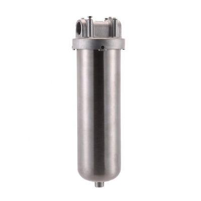Water Purification 304 Stainless Steel Single Core Pre Coarse Filter for Liquid Media
