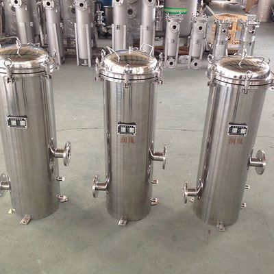 Industrial Water Filter Housing for Industrial Bag/Cartridge Filter Long Service Life