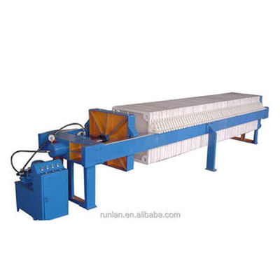 30mm Filter Cake Thickness Hydraulic Chamber Filter Press Machine for Volume 220-1056L