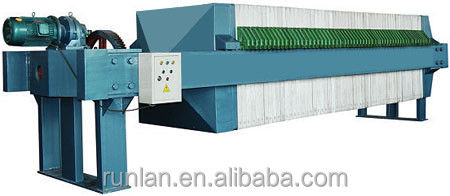 30mm Filter Cake Thickness Hydraulic Chamber Filter Press Machine for Volume 220-1056L