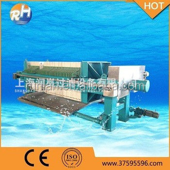 30mm Filter Cake Thickness Hydraulic Chamber Filter Press Machine for Volume 220-1056L