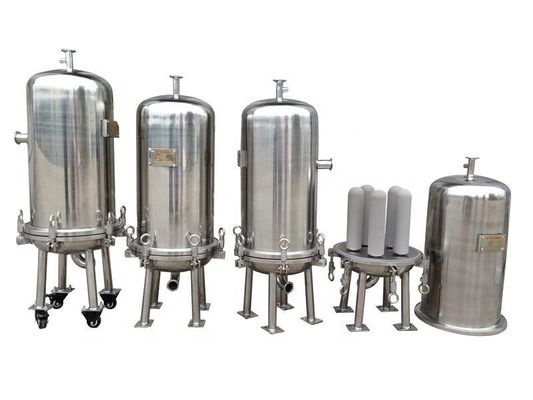 62 KG Weight 304/316/316L Stainless Steel 5 Core 30" Cartridge Filter Housing