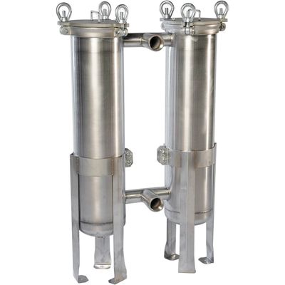 Water Treatment Stainless Steel 304/316L Water Filter Housing with Silicone Seal Type