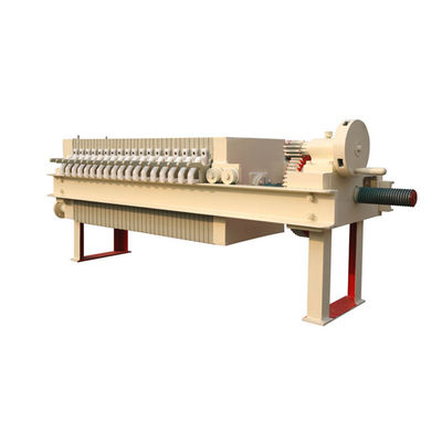Water Filtration with Industrial PP Plate and Frame Filter Press 30mm Cake Thickness