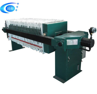 Industrial Polypropylene PP Plate and Frame Manual Filter Press with 0.5-0.8Mpa Pressure