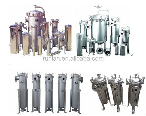 Filter Element Stainless Steel Filter Housing System for Water/Oil/Wine/Liquid Design