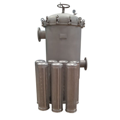 316L Stainless Steel 25 Filter Pump Provided Cartridge Filter Housing for Liquid Filtration