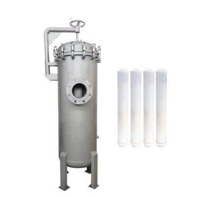 SS304/SUS316L Chemical Precision Cartridge Filter Housing with 1.0Mpa Design Pressure