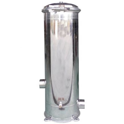 SS304/SUS316L Chemical Precision Cartridge Filter Housing with 1.0Mpa Design Pressure