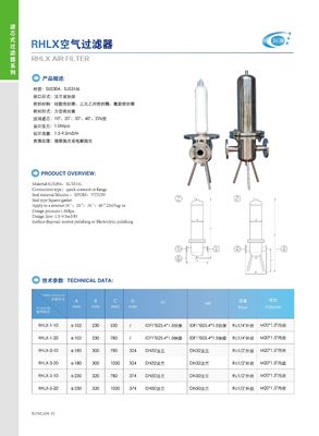 Gas Purification and Sterilization Stainless Steel Cartridge Filter Housing for Hotels