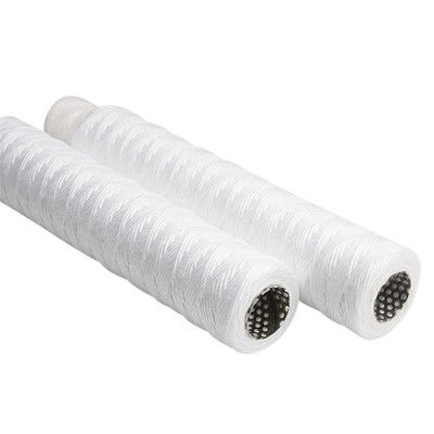 1 kg Weight Polypropylene RO Pre Filter String Wound Filter Cartridge 10*10*30cm Size