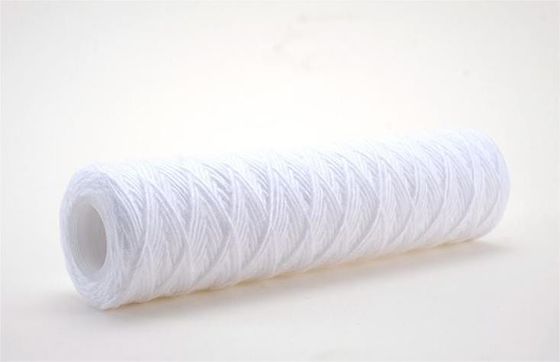 1 kg Weight Polypropylene RO Pre Filter String Wound Filter Cartridge 10*10*30cm Size