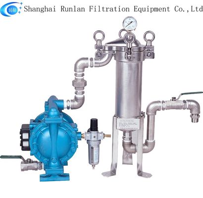 Side Entry Filter Bag Housing for Purifying Waste Water in the Liquid Filtration Process