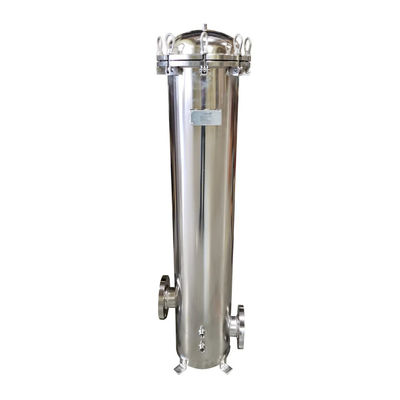 3 Inch Flange In/Out 304 Stainless Steel 7 Cartridge Filter Housing for 40" Cartridges