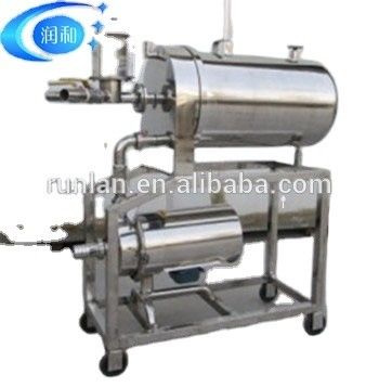 Moveable Sanitary SS304 Diatomite Wine Beer Filter Housing with Centrifugal Pump Silvery