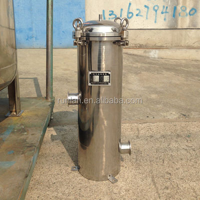 Industry Liquid Filter Flange Type Precision Filter for Milk Beer and Water Treatment