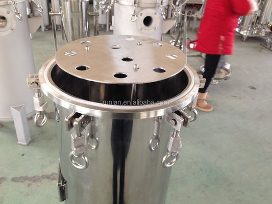 Industry Liquid Filter Flange Type Precision Filter for Milk Beer and Water Treatment