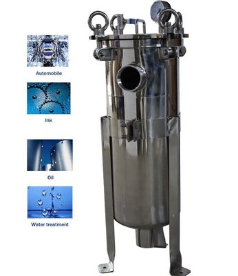 62KG Stainless Steel Multi Cartridge Filter Housing for Building Material Shops Needs