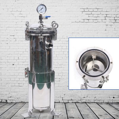 62KG Stainless Steel Multi Cartridge Filter Housing for Building Material Shops Needs