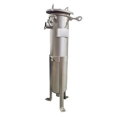62KG Stainless Steel Side Entering Filter Bag Housing for Hotel Filtration Solutions
