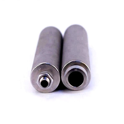 High Precision 0.1-20um 304 Stainless Steel Sintered Mesh Filter Cartridge 40" Length