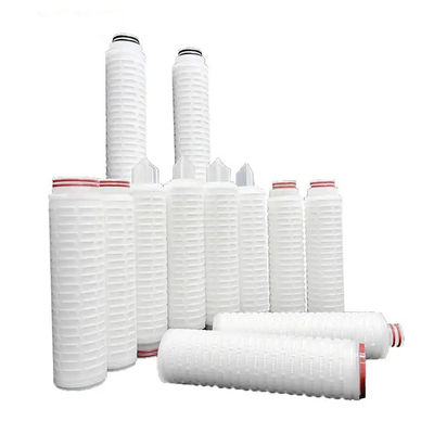 PP Water Treatment Pleated Filter Cartridge 10 Inch Length for 500L/Hour Productivity