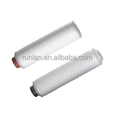 500L/Hour PP Pleated Filter Cartridge 10" OD 69mm for Wide Range of Applications