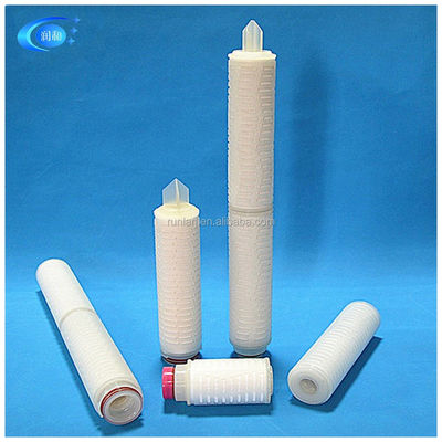 500L/Hour PP Pleated Filter Cartridge 10" OD 69mm for Wide Range of Applications