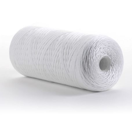 5 Micron PP Yarn String Wound Element Water Filter Cartridge for Drinking 10 Inch
