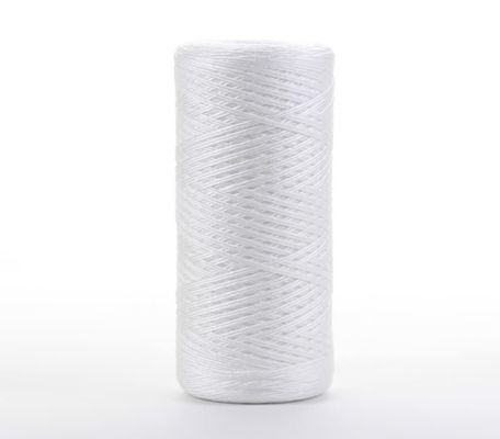 5 Micron PP Yarn String Wound Element Water Filter Cartridge for Drinking 10 Inch