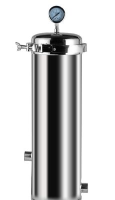 Stainless Steel 304 Multi Bag Filter Housing Ideal for Oil Filtration in Cylinder Shape