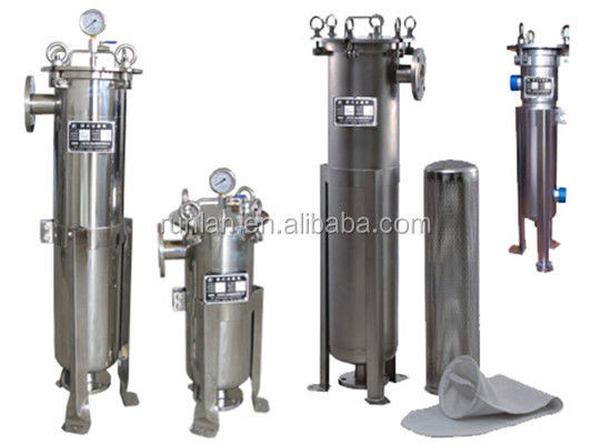 304/316 Stainless Steel Side Entry Liquid Filter Bag Housing for 3" PP/PE/Nylon Filter