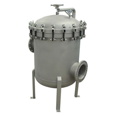 Stainless Steel 304/306L Bag Filter System for Large Capacity Industrial Filtration