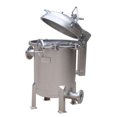 Stainless Steel 304/306L Bag Filter System for Large Capacity Industrial Filtration