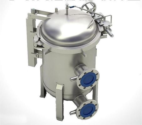 80-600m3/H Flow Quick Open Mesh SS304/316L Filter Housing for Water Filtration System