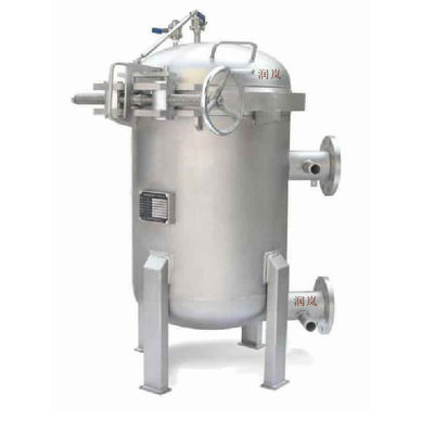 80-600m3/H Flow Quick Open Mesh SS304/316L Filter Housing for Water Filtration System