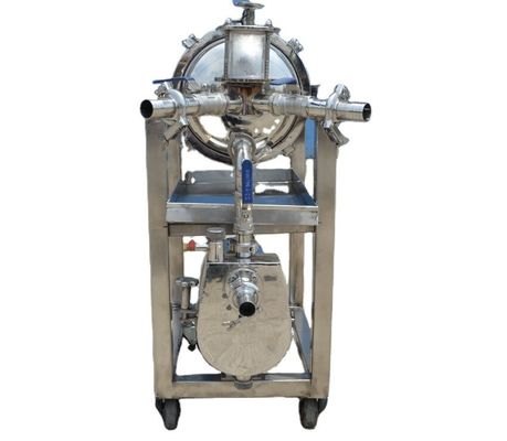 Stainless Steel 304/306L Movable Bag Filter Housing for Wine/Beer Filtration