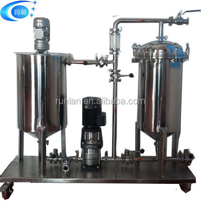 Moveable Stainless Steel Diatomite Filter for Brewery and Wine Liquid Valves caliber Dn32