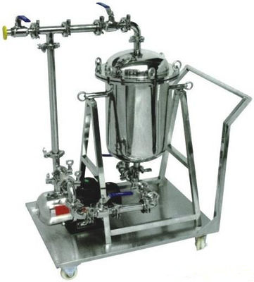 25kg Capacity Food Grade Stainless Steel Filter Housing with Square Gasket Seal Type