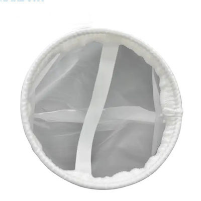 High Temperature Filter Bags Sock with Plastic Ring 15 25 100 500 Micron Nylon Mesh